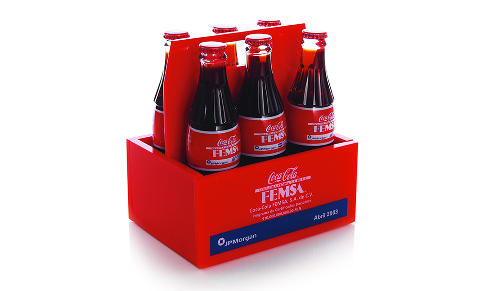 Coca Cola FEMSA Custom Lucite