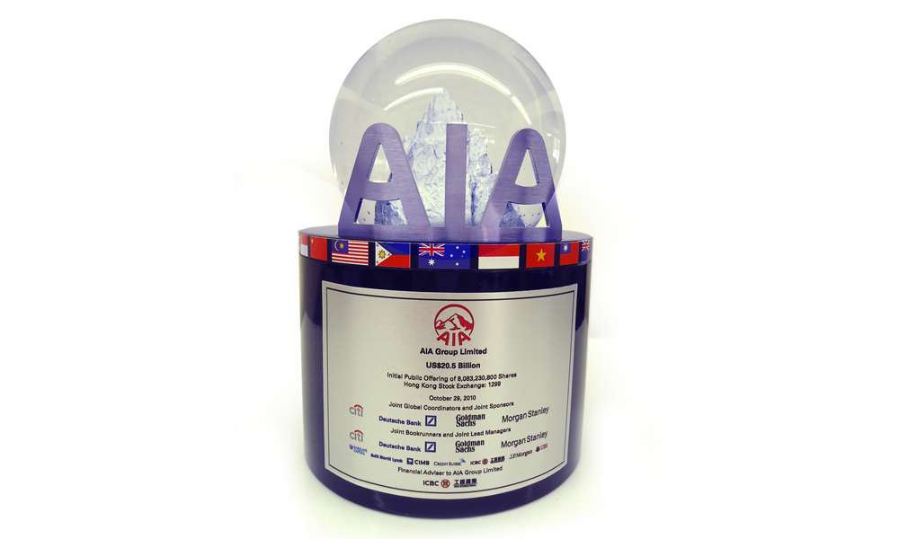 AIA Snowglobe Deal Toy