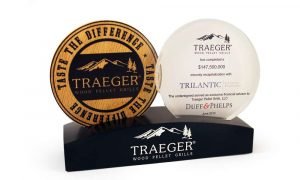 Wood Duff Traeger Wood and Lucite Deal Toy
