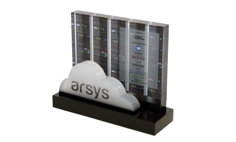 Arsys Lucite Tombstone
