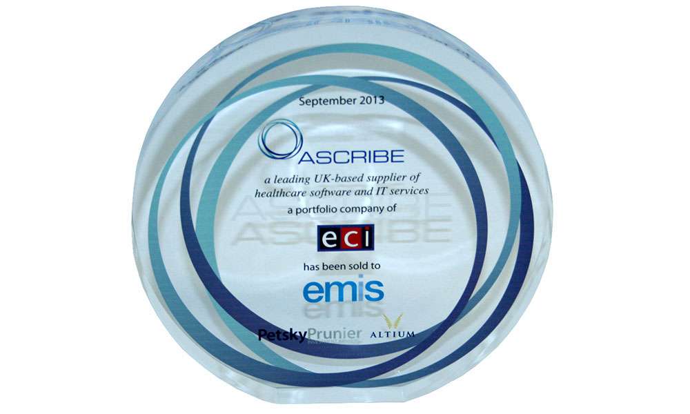 Ascribe Lucite Deal Toy