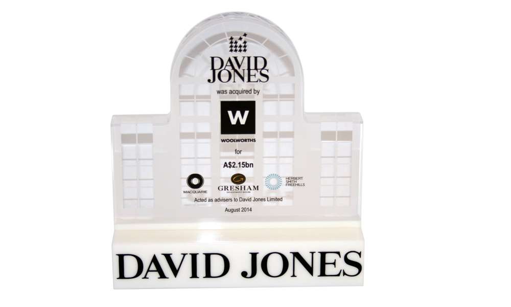 David Jones Retail Chain Deal Gift