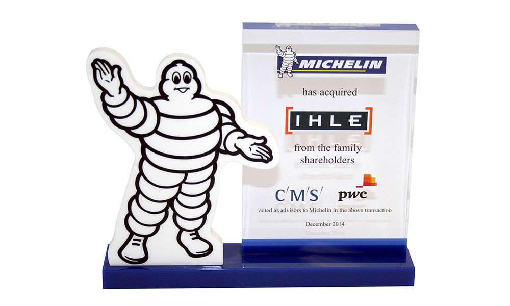 Michelin Ihle Lucite Tombstone, London