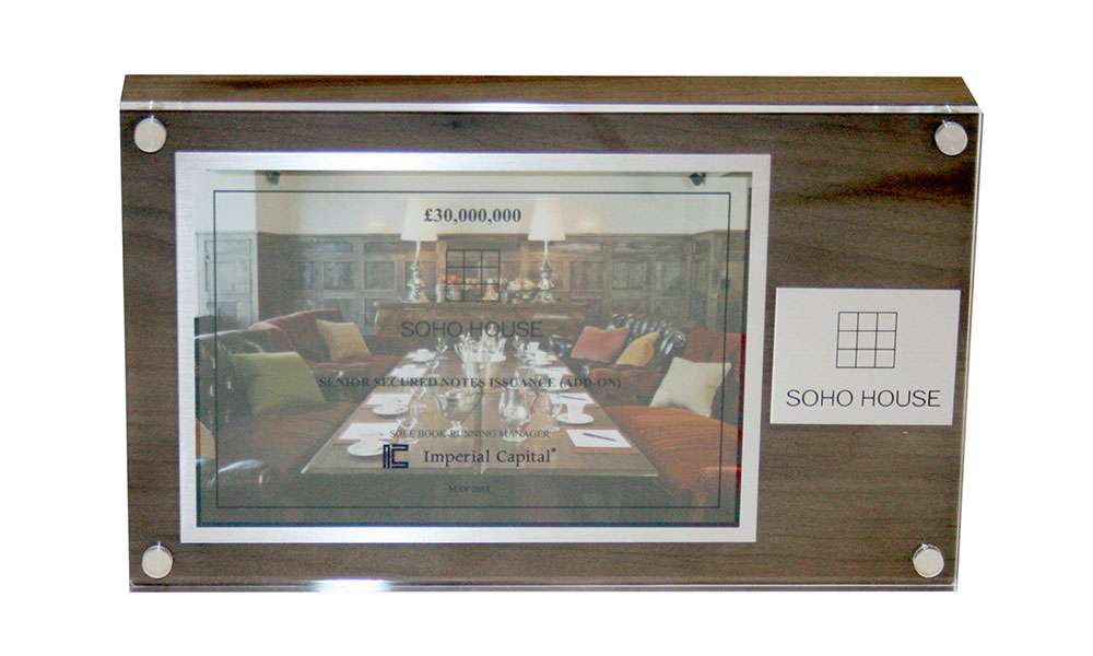 Real Estate Lucite - SoHo House London - Imperial Capital
