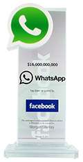 Facebook-WhatsApp Deal Tombstone