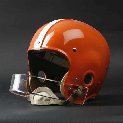 cleveland browns lucite face mask