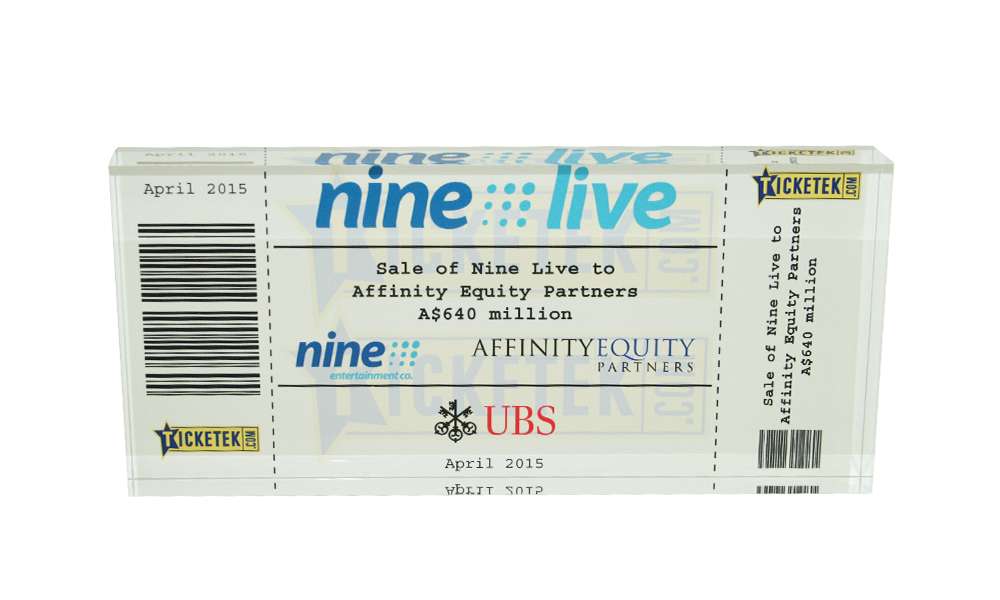 Ticket-Themed Nine Live Deal Tombstone