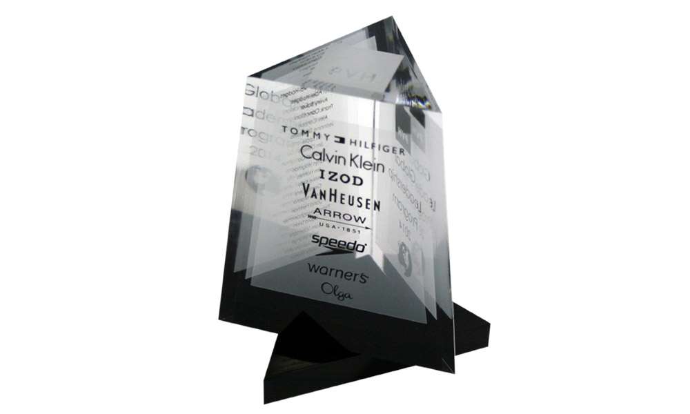 Retail Industry Lucite Achievement Award