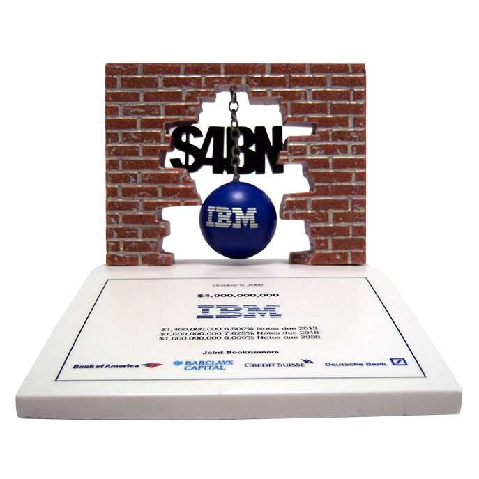 IBM Wrecking Ball-Themed Deal Toy