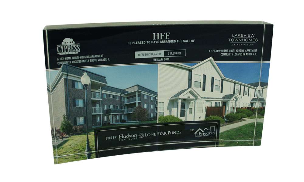 Real Estate Deal Gift Featuring Property Photo