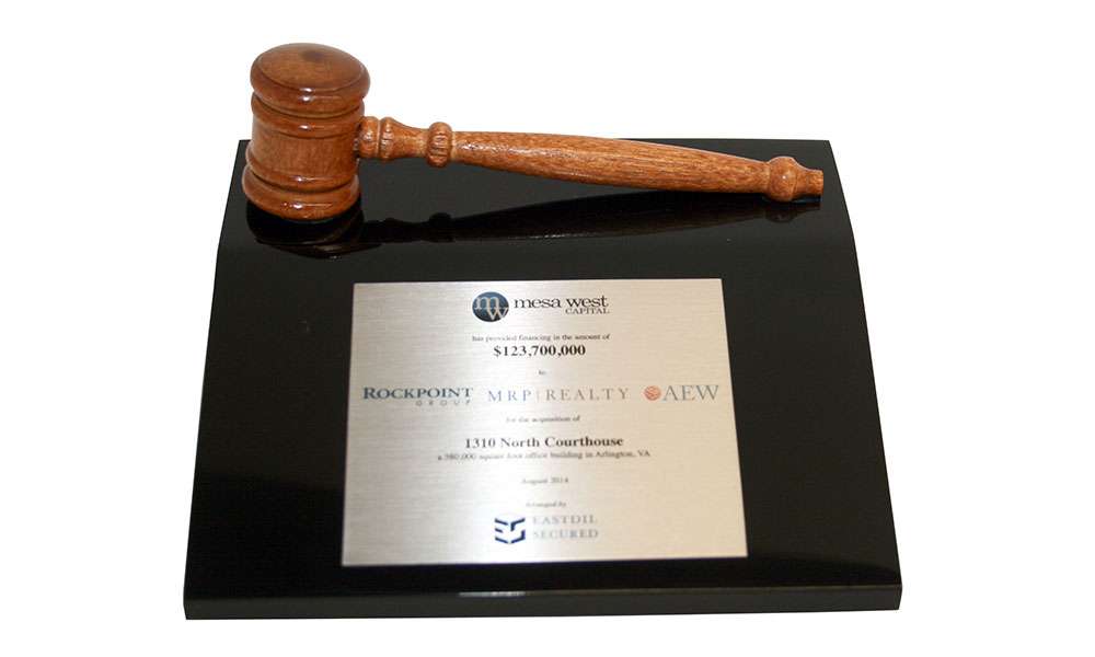 Deal Toy with Wood Gavel
