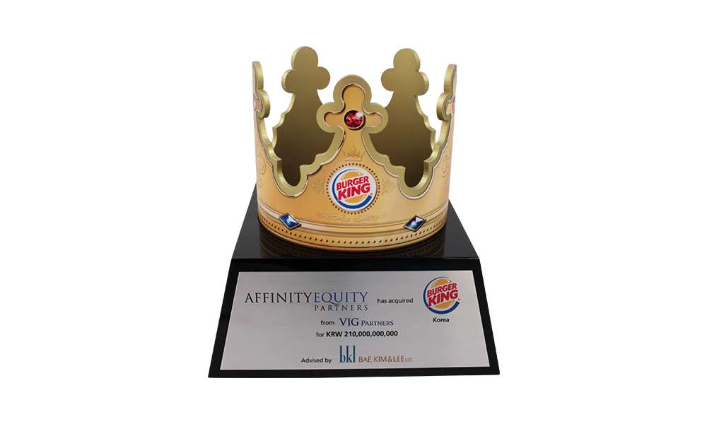 Crown-Themed Burger King Tombstone
