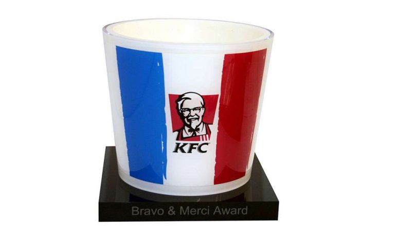KFC Custom Employee Bucket Award