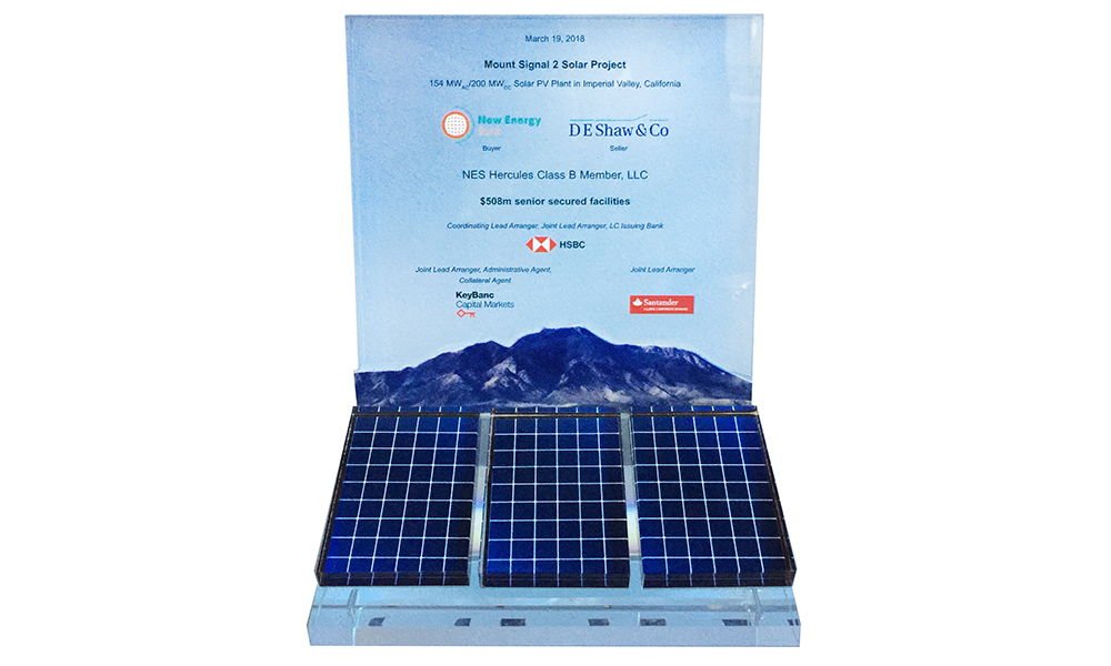 Solar Panel-Themed Crystal Deal Toy