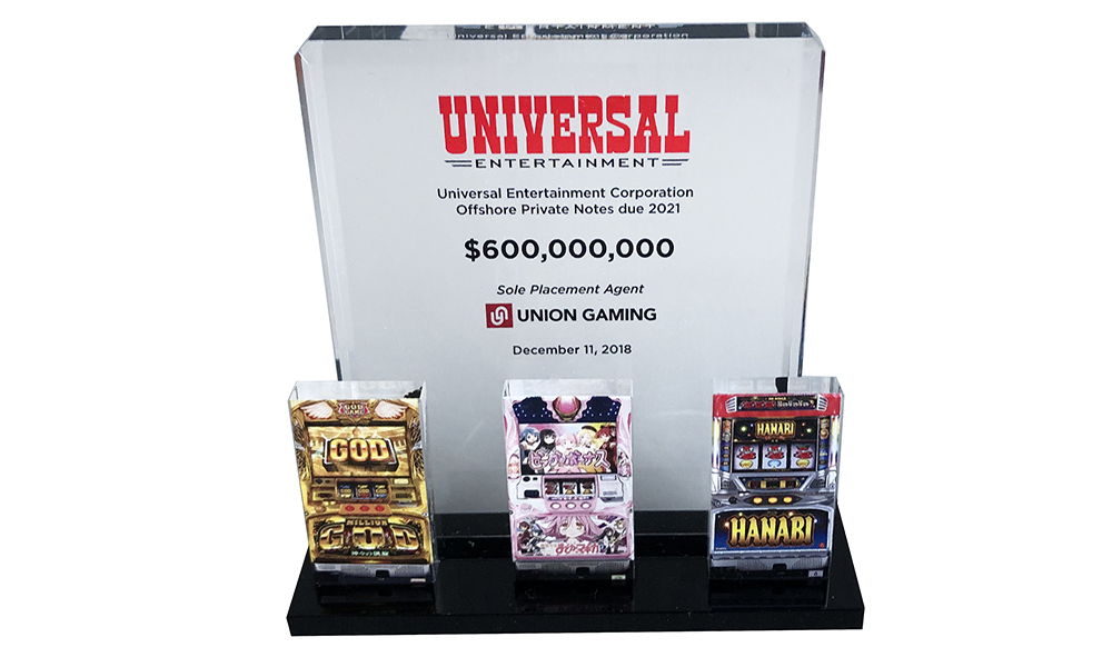 Slot Machine-Themed Financial Tombstone