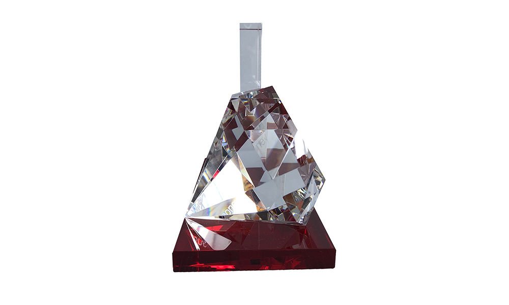 Diamond-Shaped Crystal Deal Toy