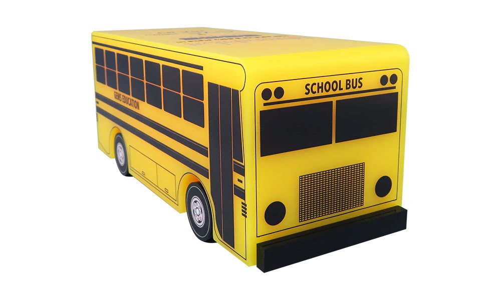 School Bus-Themed Deal Tombstone