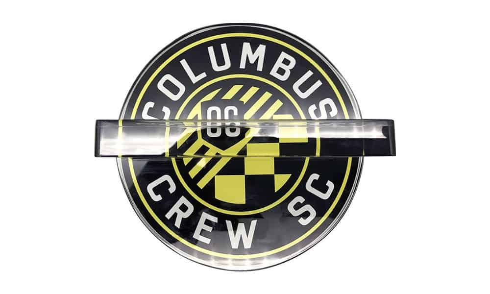 Columbus Crew Crystal Commemorative (Top View)