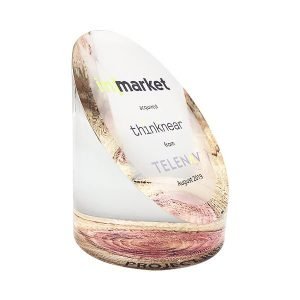 Slant-Cylinder Lucite