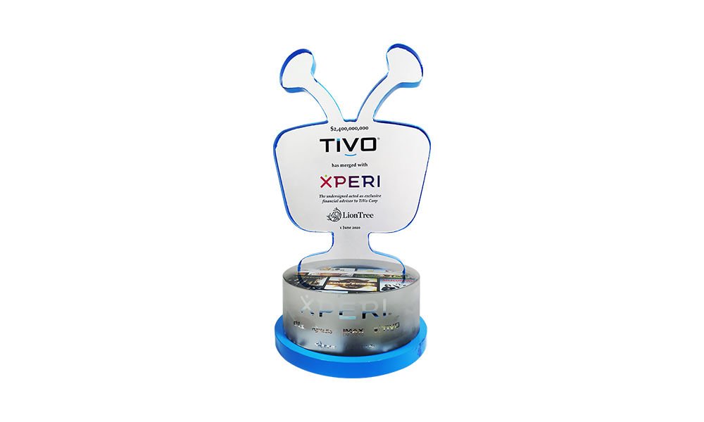 Tivo Merger Crystal Deal Toy
