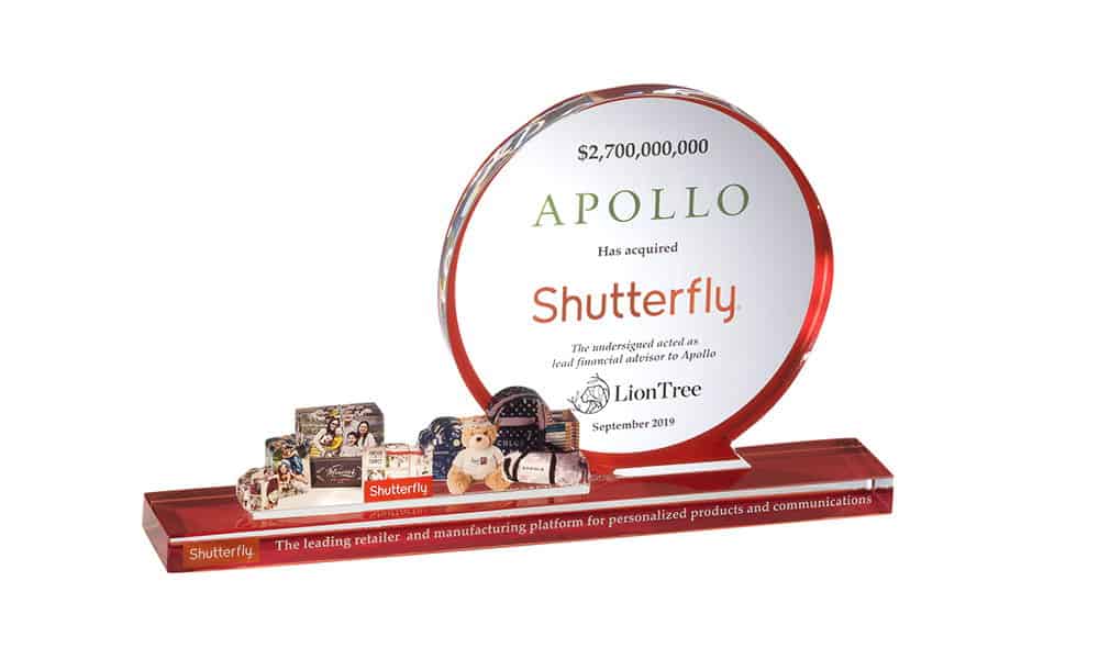 Apollo-Shutterfly Deal Toy