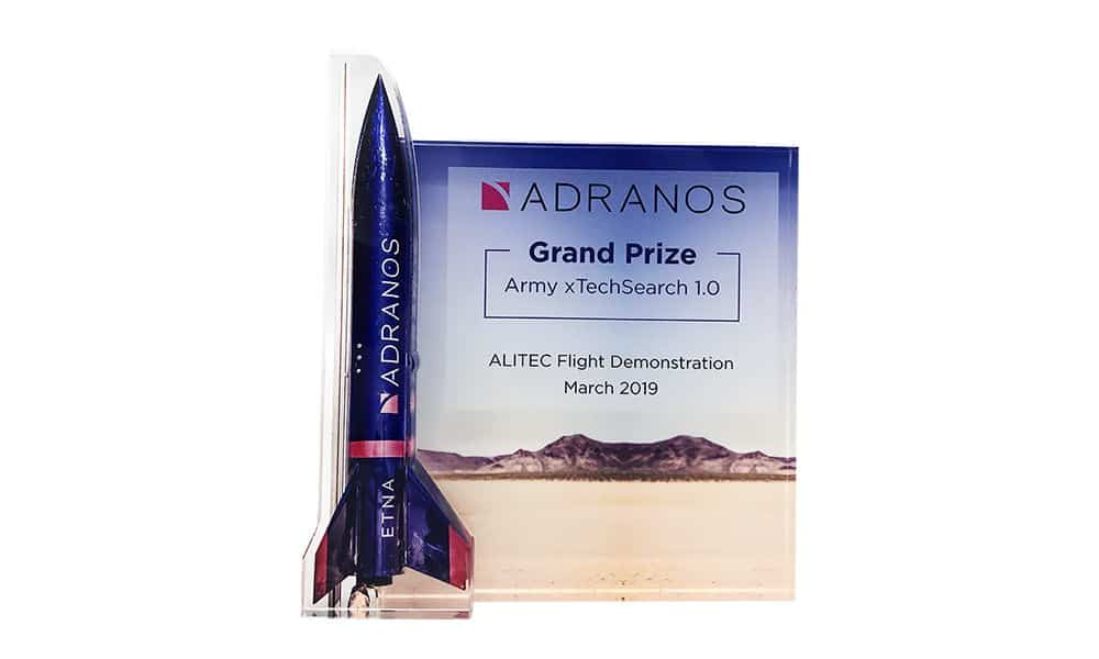 Rocket-Themed Grand Prize Award