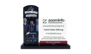 Zoominfo IPO Commemorative