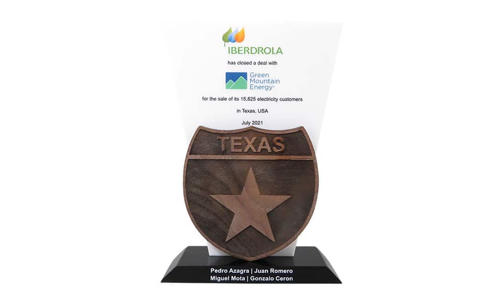 Texas-Inspired Lucite Deal Toy