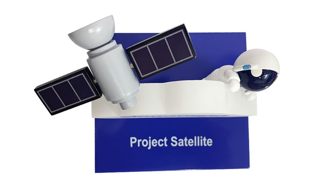 Project Satellite Deal Toy (Top View)