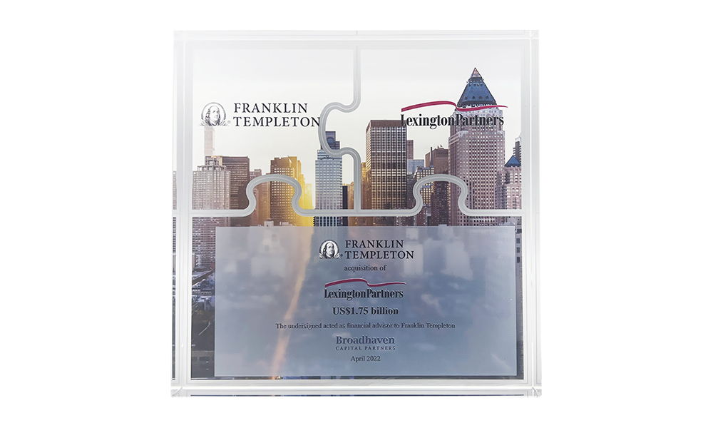 Puzzle-Themed Franklin Templeton Deal Toy