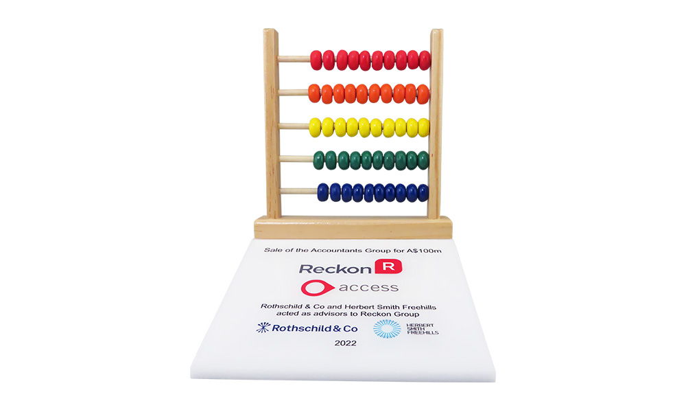 Abacus-Themed Software Deal Toy