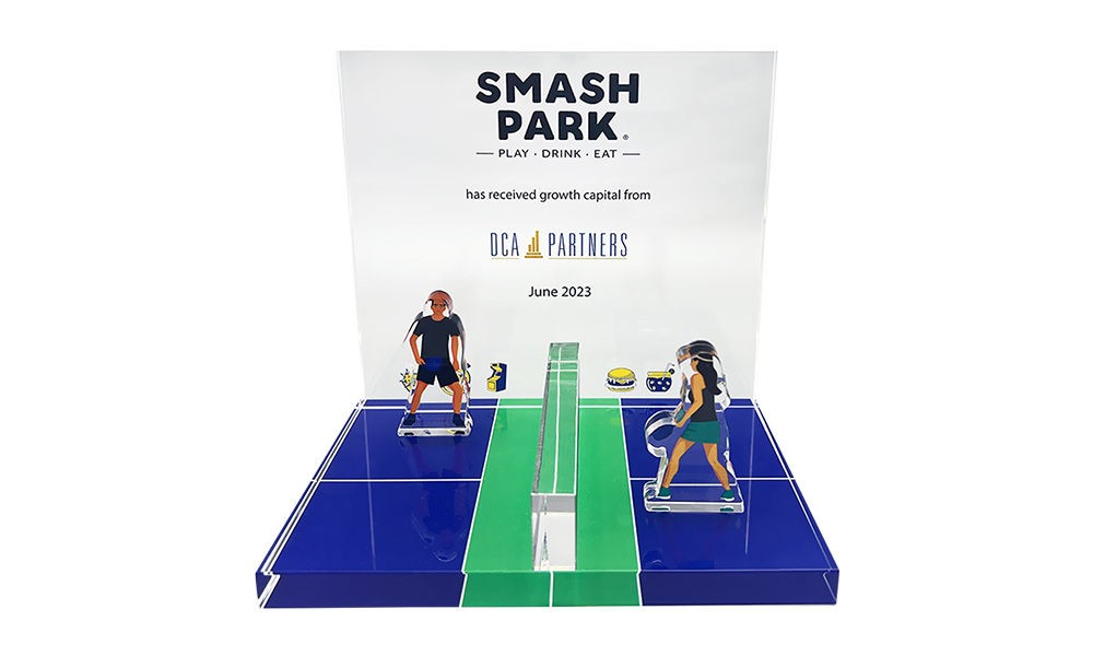 Pickleball-Themed Crystal Deal Toy