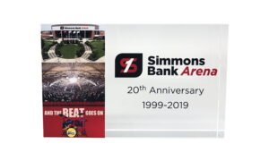 Simmons Bank Arena Anniversary Commemorative