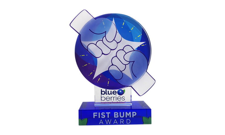 Blueberry Council Custom Employee Award