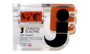 Johnson Electric Currency Swap Tombstone