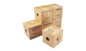 Modular wood commemorative